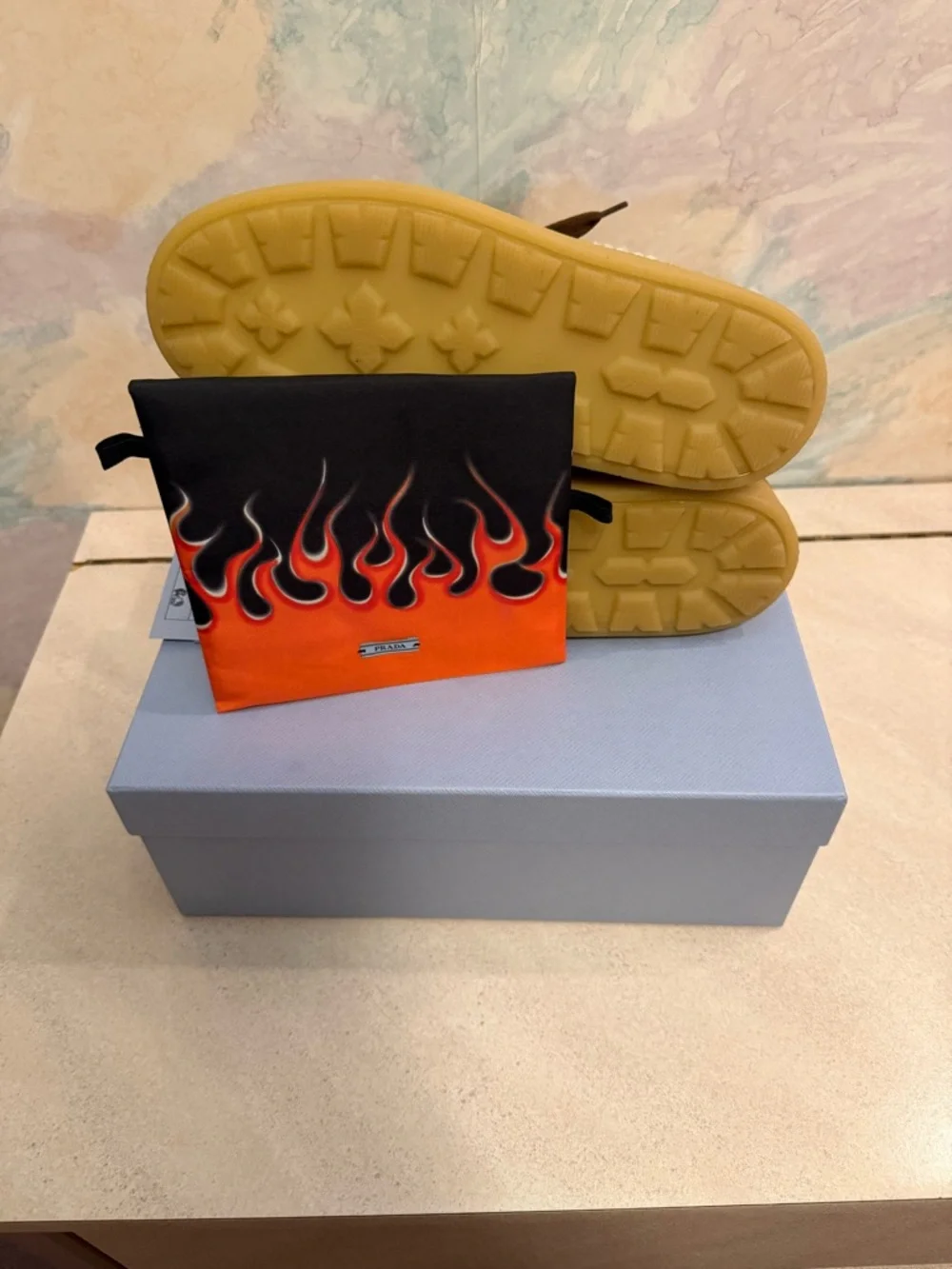 Prada Women’s suede Chukka boots - Picture 4 of 9